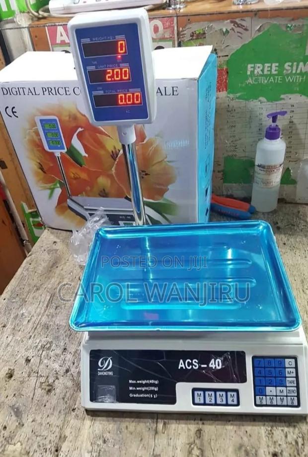 Acs 40kg Computing Scale/Affordable Quality Scale