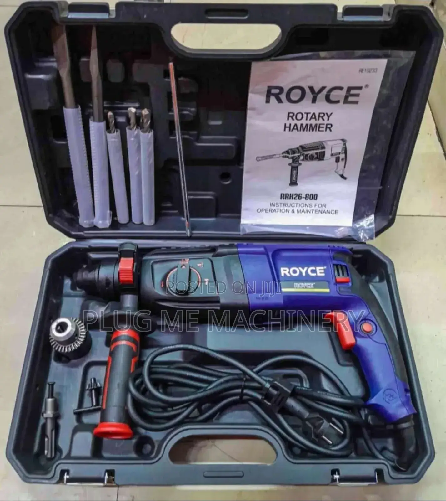 Electric Royce Rotary Hammer Drill/ Electric Rotary Hammer Drill Hilt