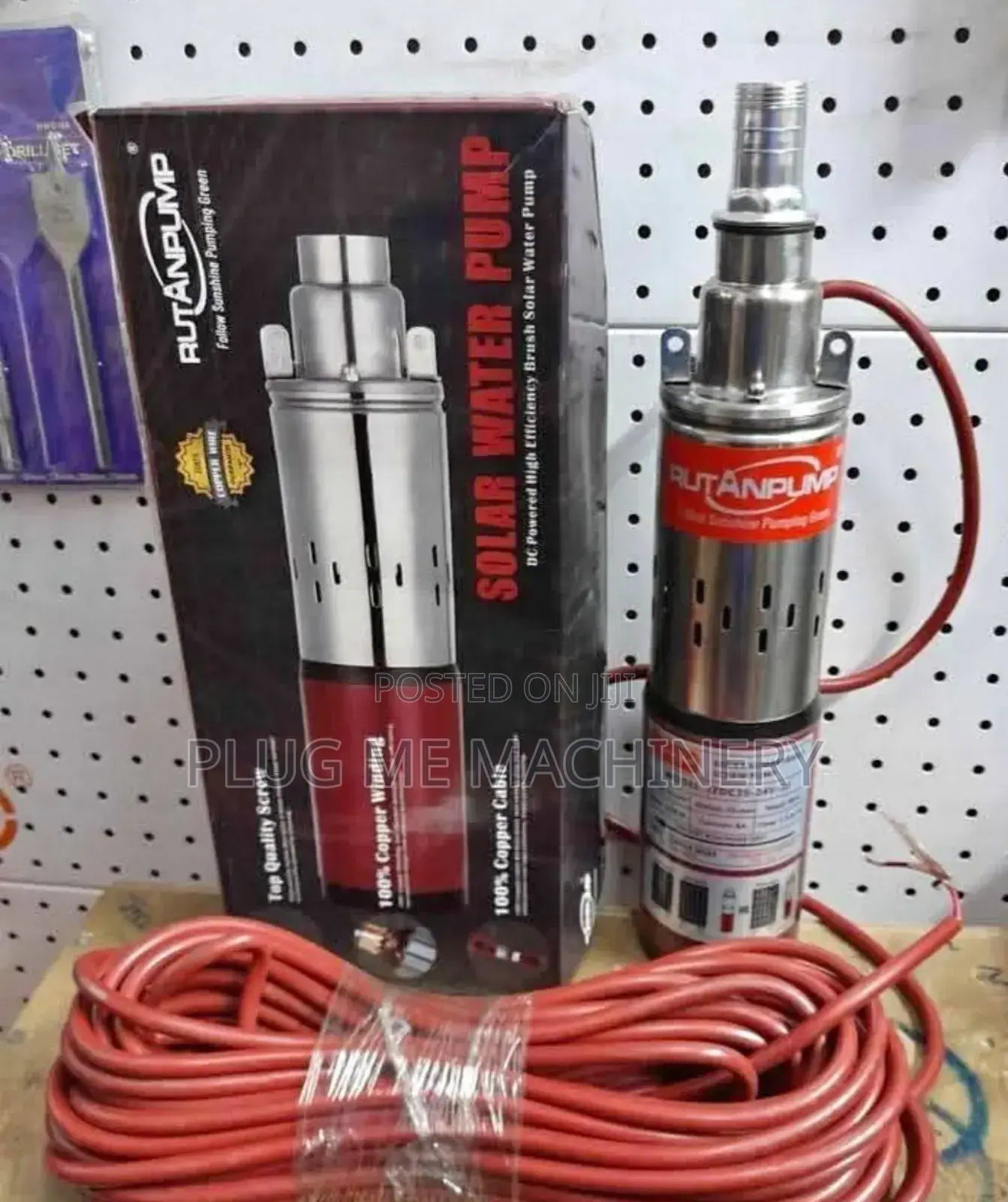 Rutan Solar Submersible Water Pump 50m Max Head