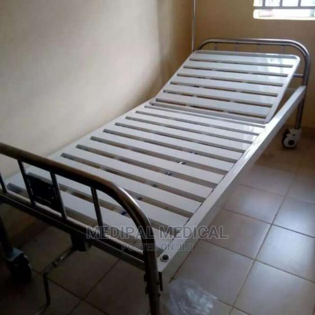 One Crank Hospital Bed. - main view