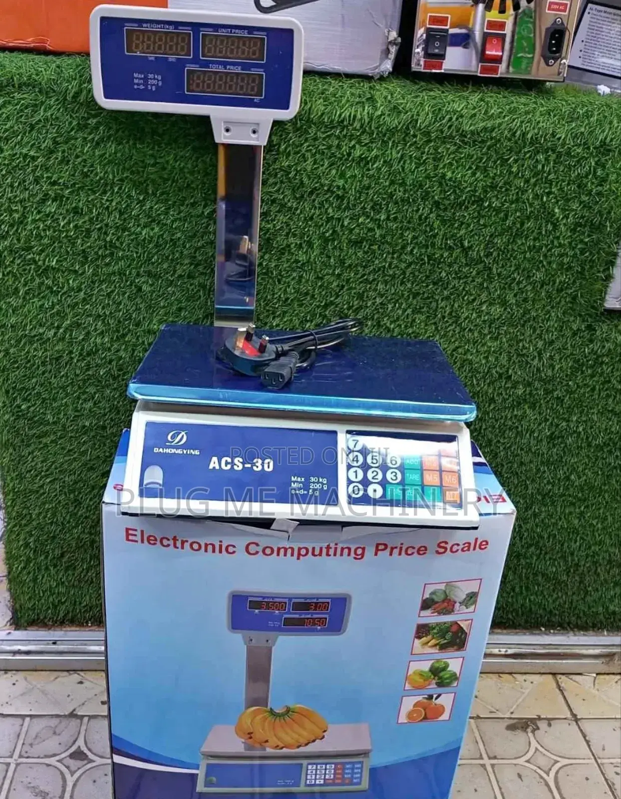 Digital Weighing Scale (Banana Scale)30kgs