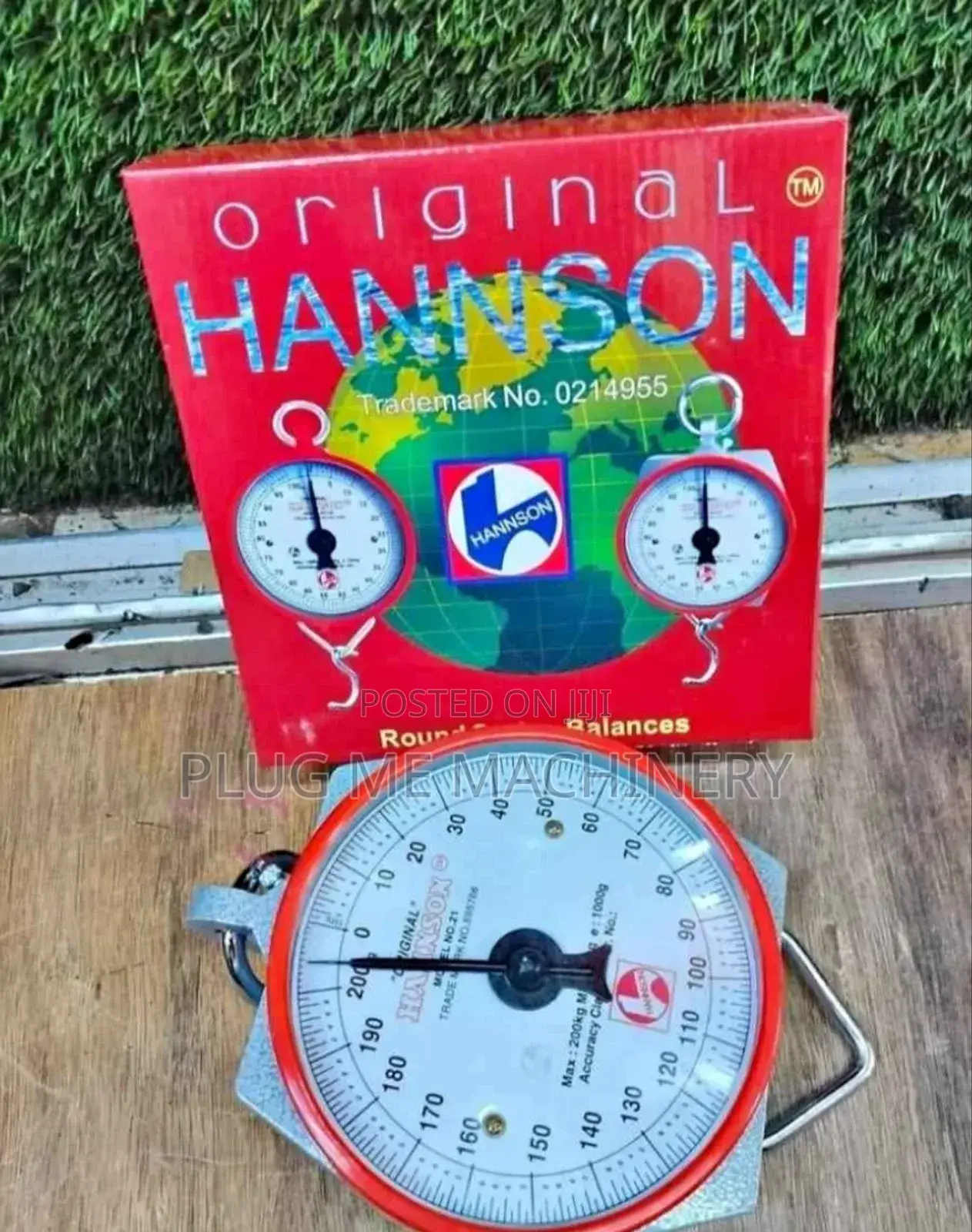 Analogue Spring Balance Weighing Scale) Hanson Weighing Scale 150kgs