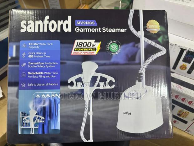 Garment Steamer-Sanford
Garment Steamer Sf2913gs 1800w