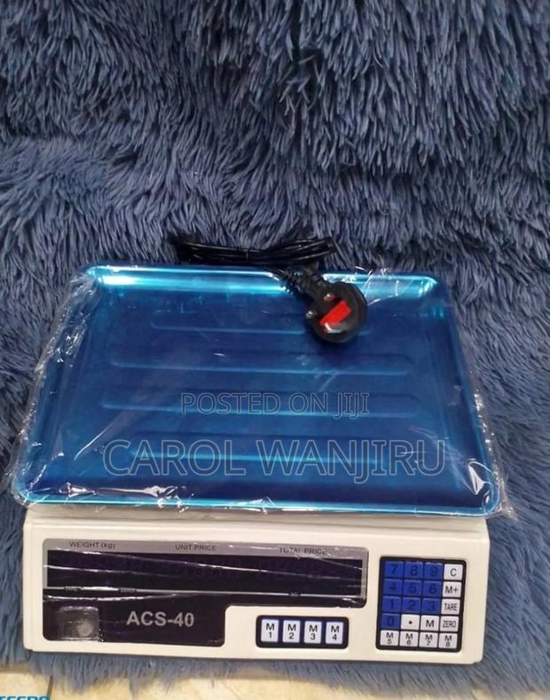 40kgs Commercial Weighing Scale Acs/Accurate Weight and Price