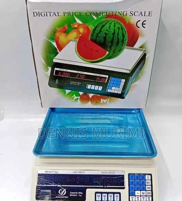 Digital Weighing Scale - main view
