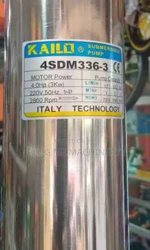 4.0hp Submersive Water Pump -Max 220m(660ft)