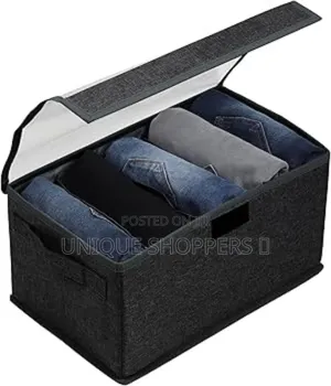 Dust Proof Transparent Cover Foldable Clothes Organizer Now Available