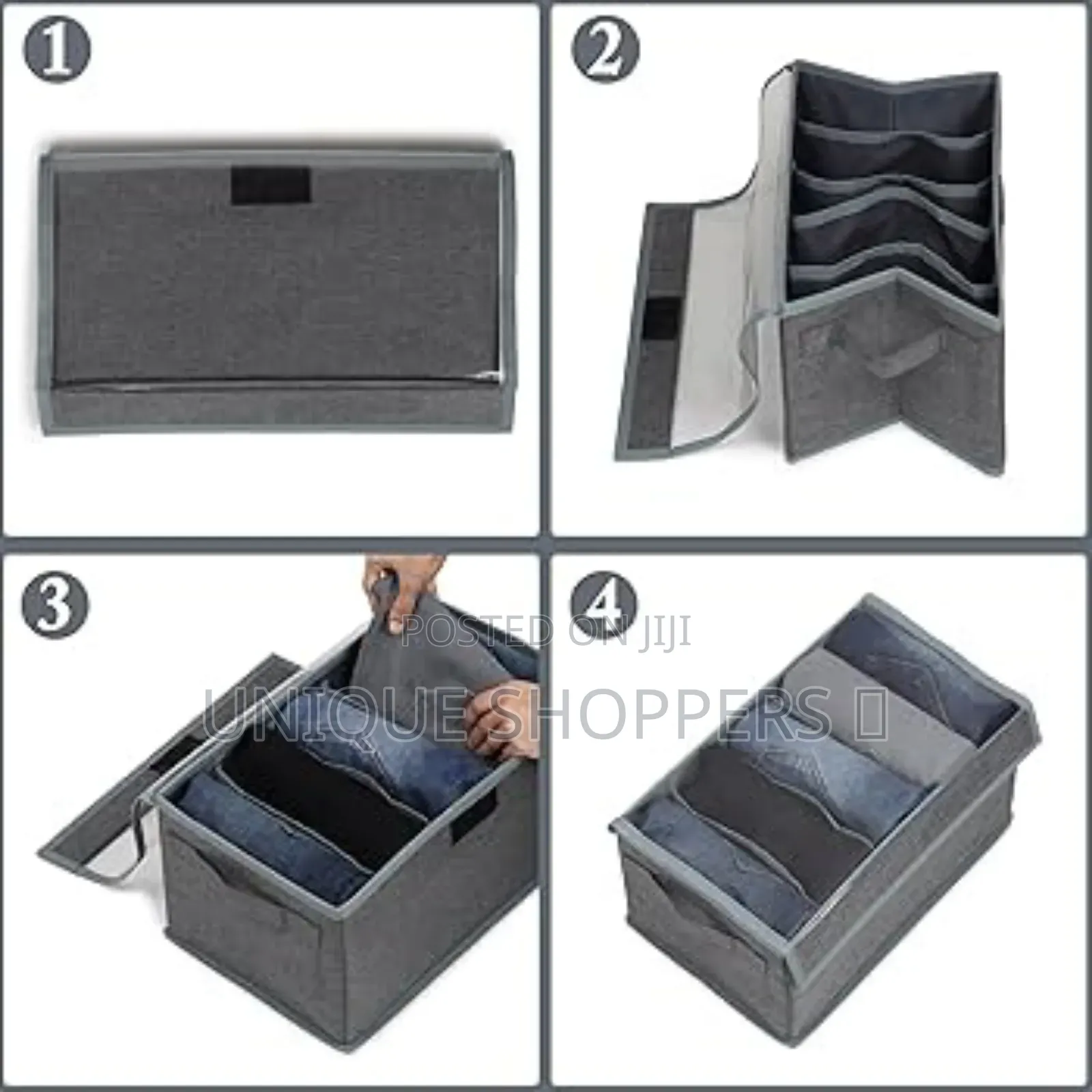 Dust Proof Transparent Cover Foldable Clothes Organizer Now Available