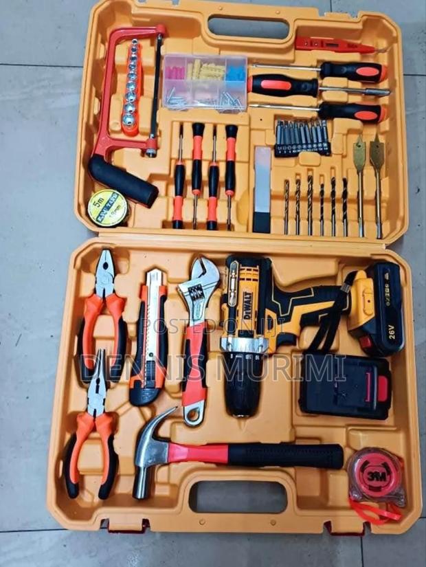 Dewalt Cordless Drill Set/ Rechargeable Dewalt Drill Set Machine - main view