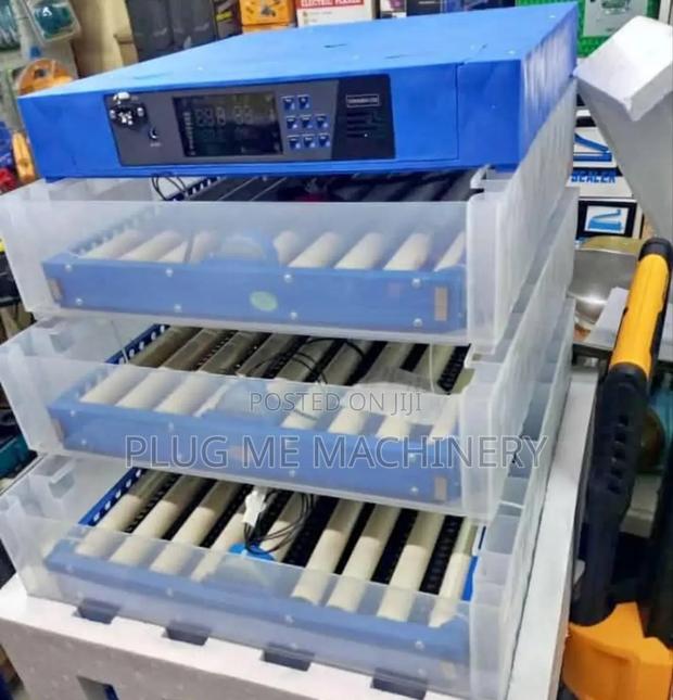 192 Eggs Automatic Ac Dc Incubator Machine