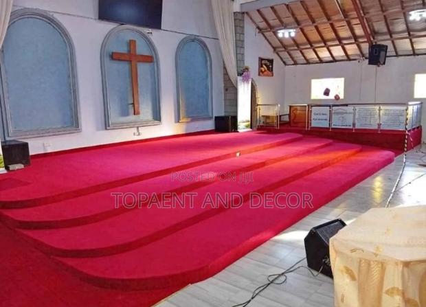 Stylish Wall to Wall Pulpit Carpet for Modern Interiors - main view