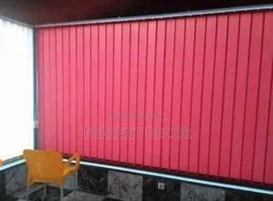 Red Vertical Window Blinds the Smart Choice - main view
