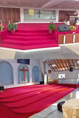End to End Elegance Church Altar 4mm Thick Wall to Wall Carpets