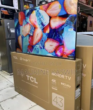 TCL 43 Inch Smart Google Tv 43v6c(2025) New