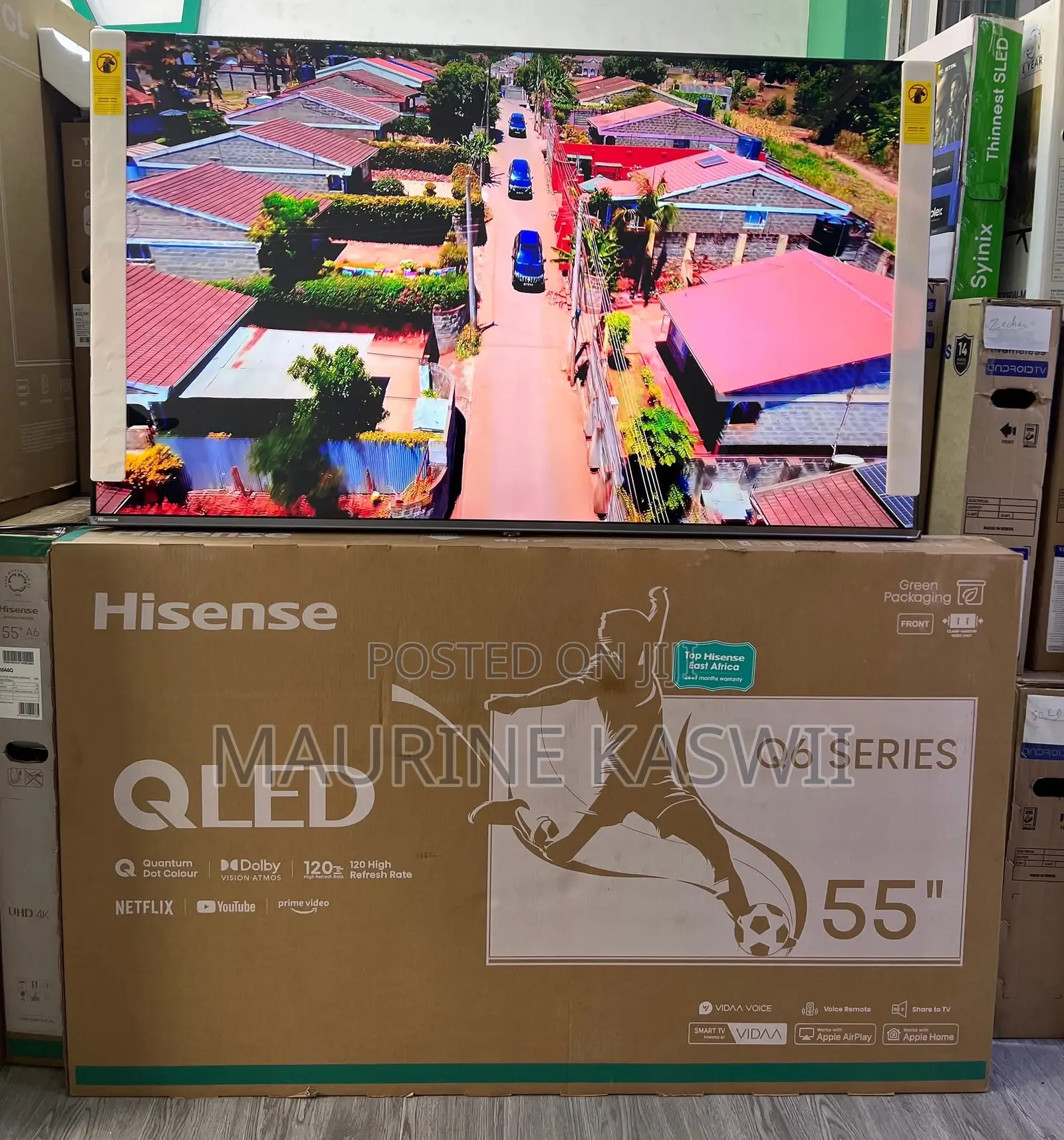 Hisense 55 Inch Qled Smart Tv 55q6n-2025