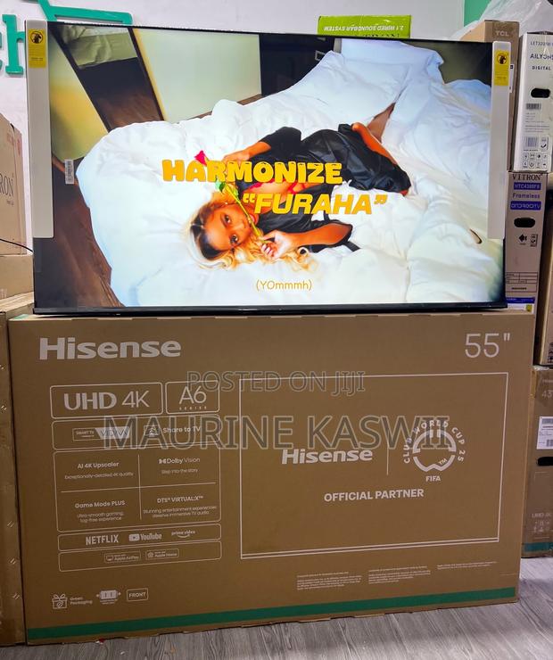 Hisense 55′′ 55a6n (New 2025) Series Vidaa Smart - thumbnail 2