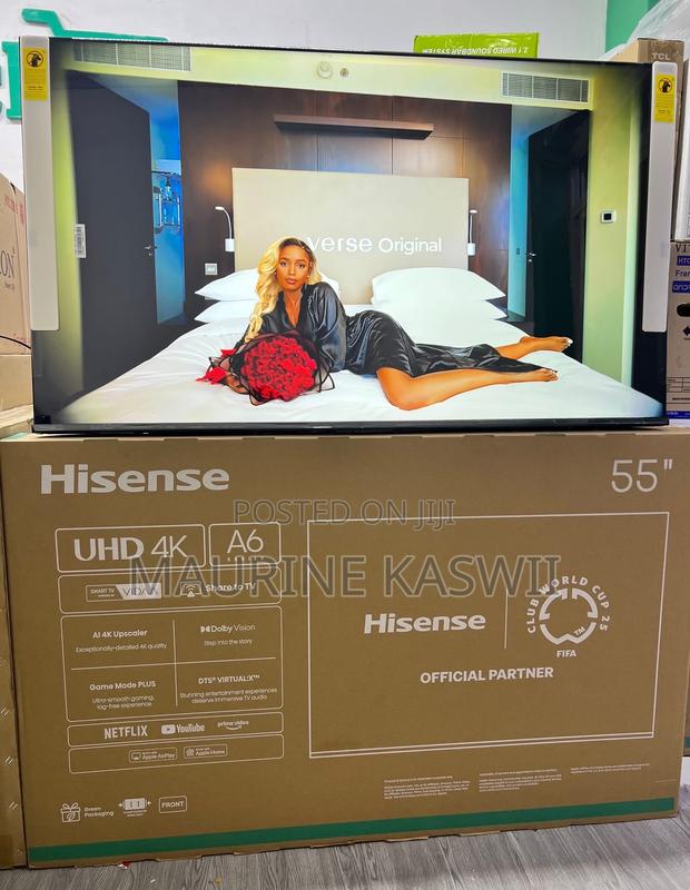 Hisense 55′′ 55a6n (New 2025) Series Vidaa Smart - thumbnail 3