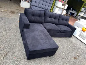 Black Modern Corner Sofa Sets
