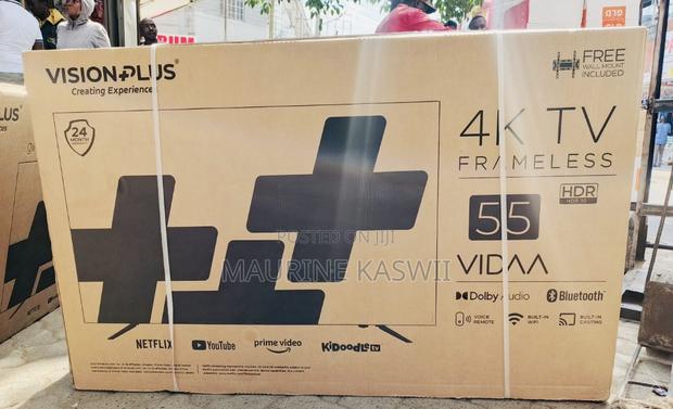 Vision Plus 55” Inch Uhd Frameless With Bluetooth - main view