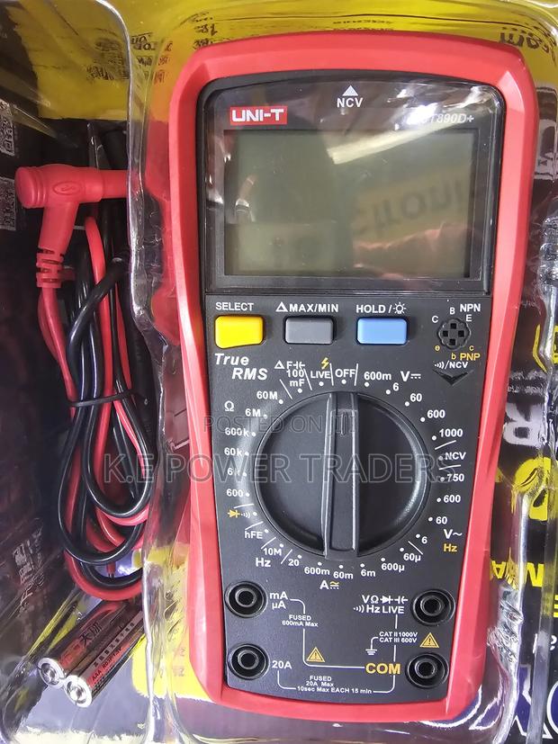 890d+ Unit Digital Multimeter - main view