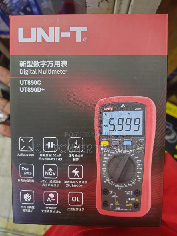 890d+ Unit Digital Multimeter - thumbnail 2