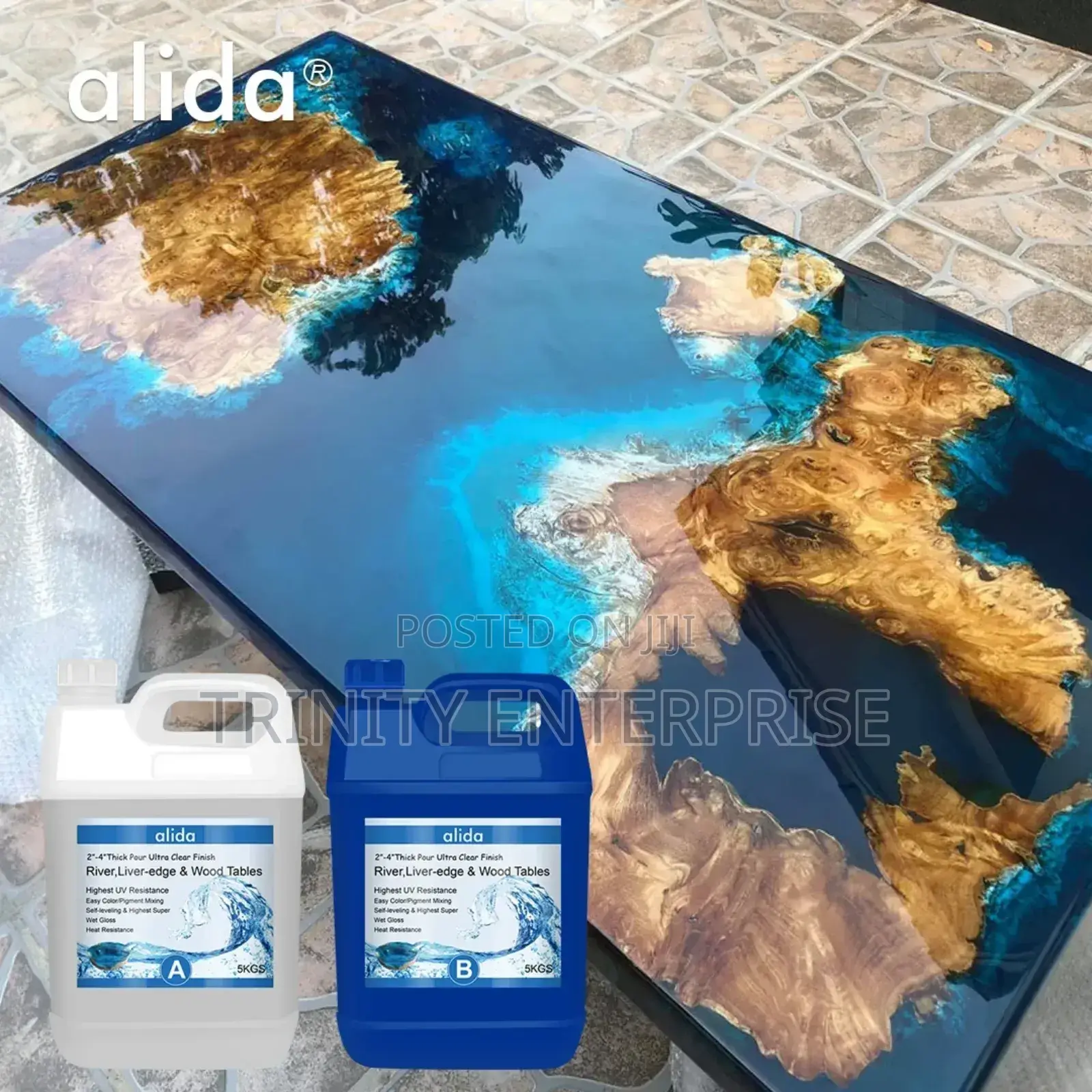 Epoxy Resin Art Resin Clear Crystal Wood Work Flooring