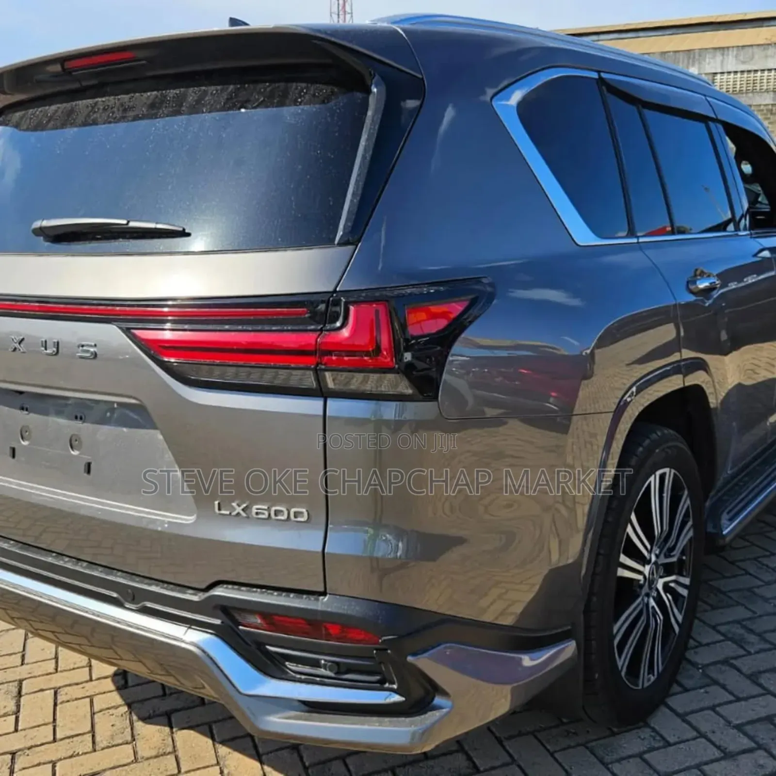 New Lexus LX 600 2024 Gray