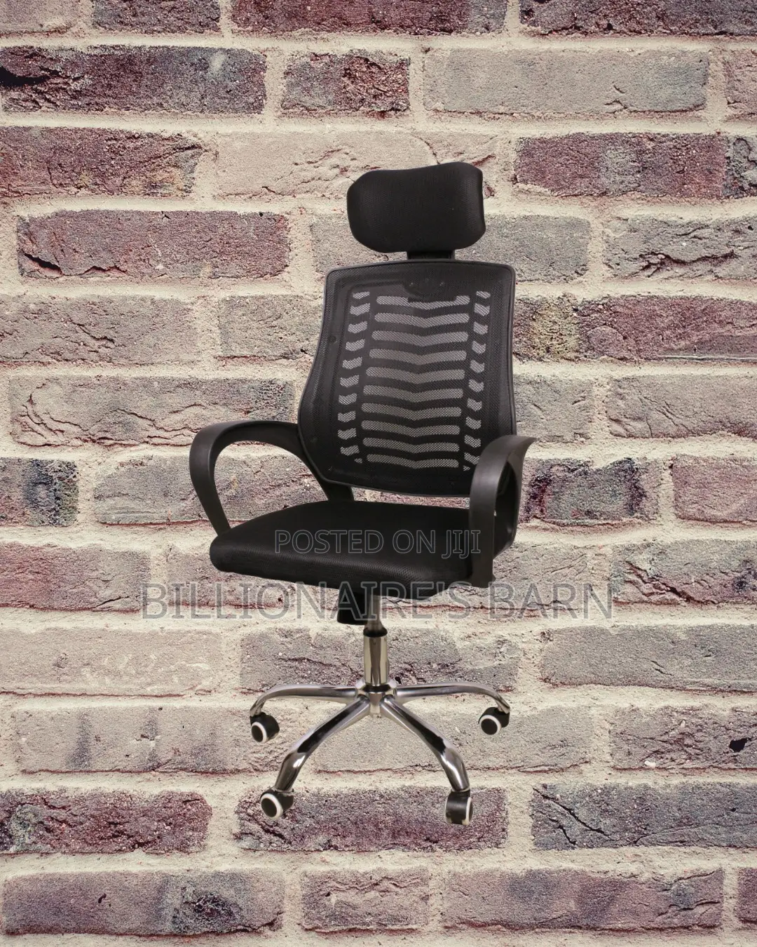 Minimal Secretarial Mesh Chair | Adjustable Height