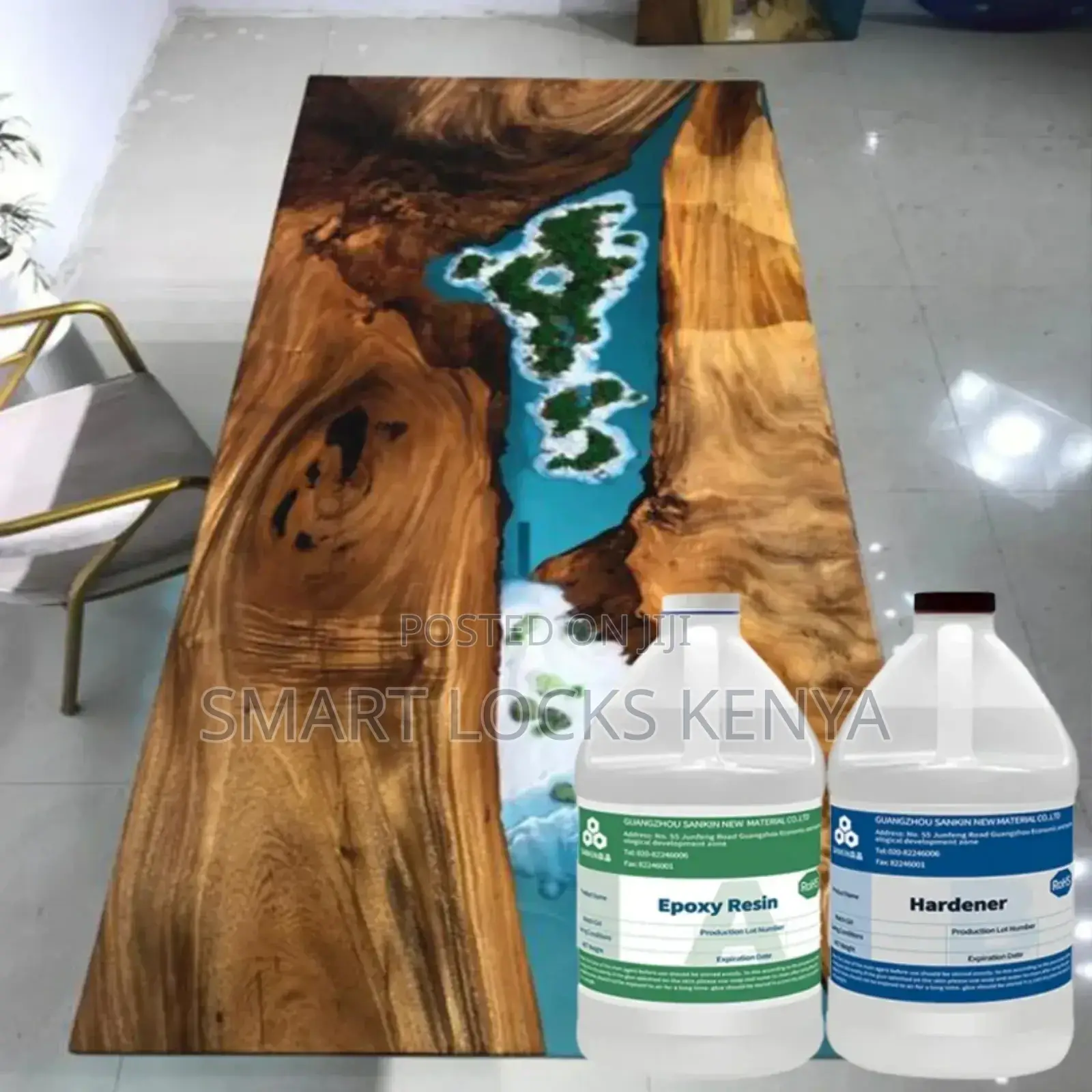 High Transparent Wooden Craft Clear Epoxy Resin Ratio 2:1(Per Kg)