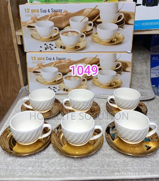 12pcs Cups and Saucer
