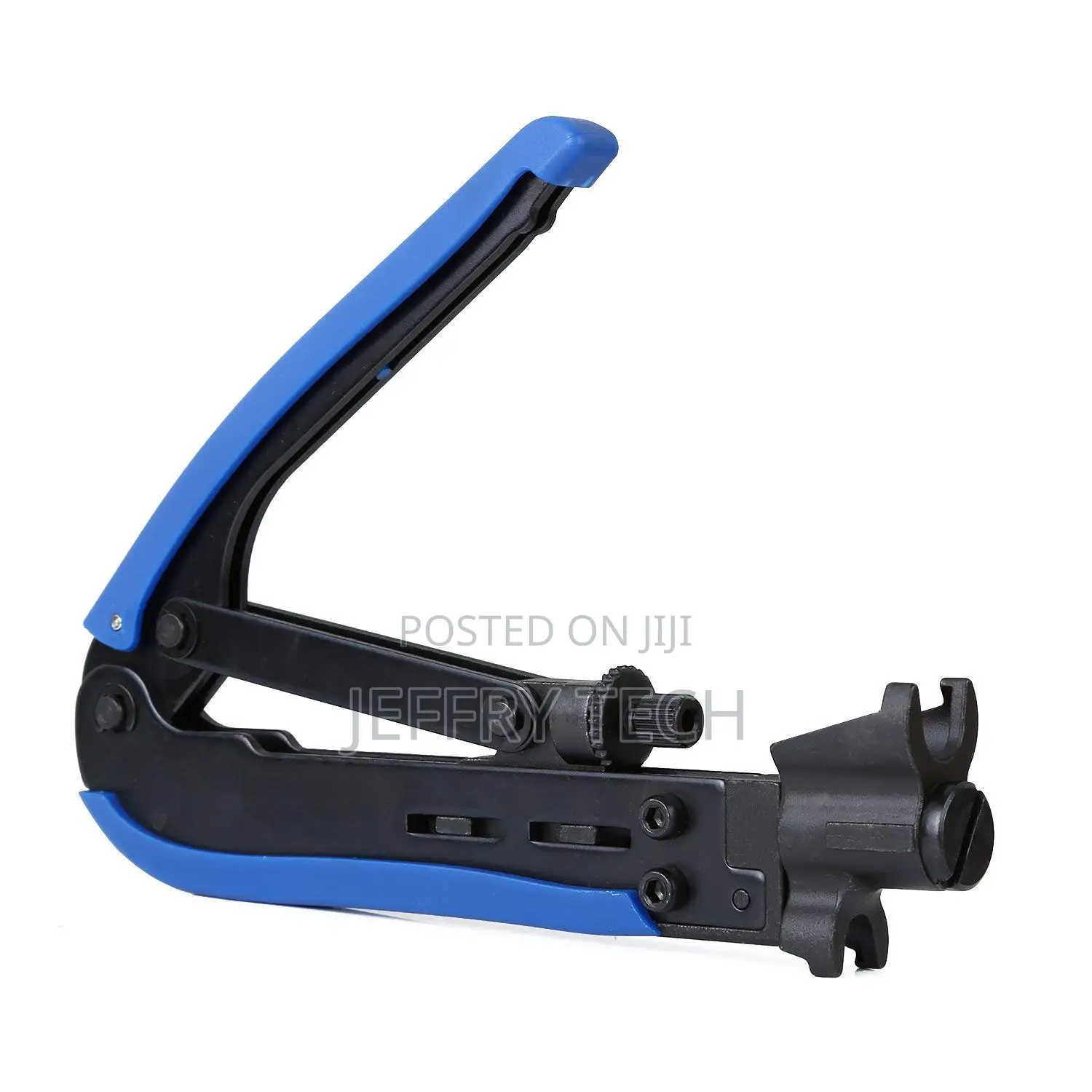 Rg59 Rg6 Rg11 Cable F-Connector Compression Tool / Blue and Black Plas