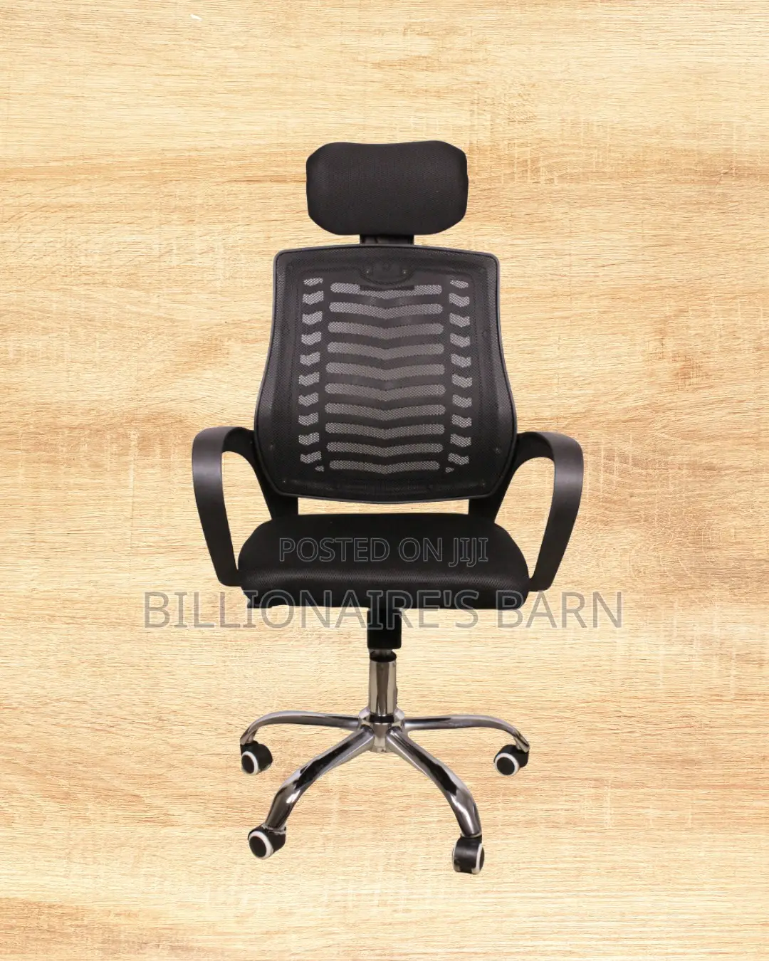 Stylish Secretarial Mesh Chair | Scratch-Resistant Finish