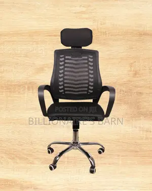 Stylish Secretarial Mesh Chair | Scratch-Resistant Finish