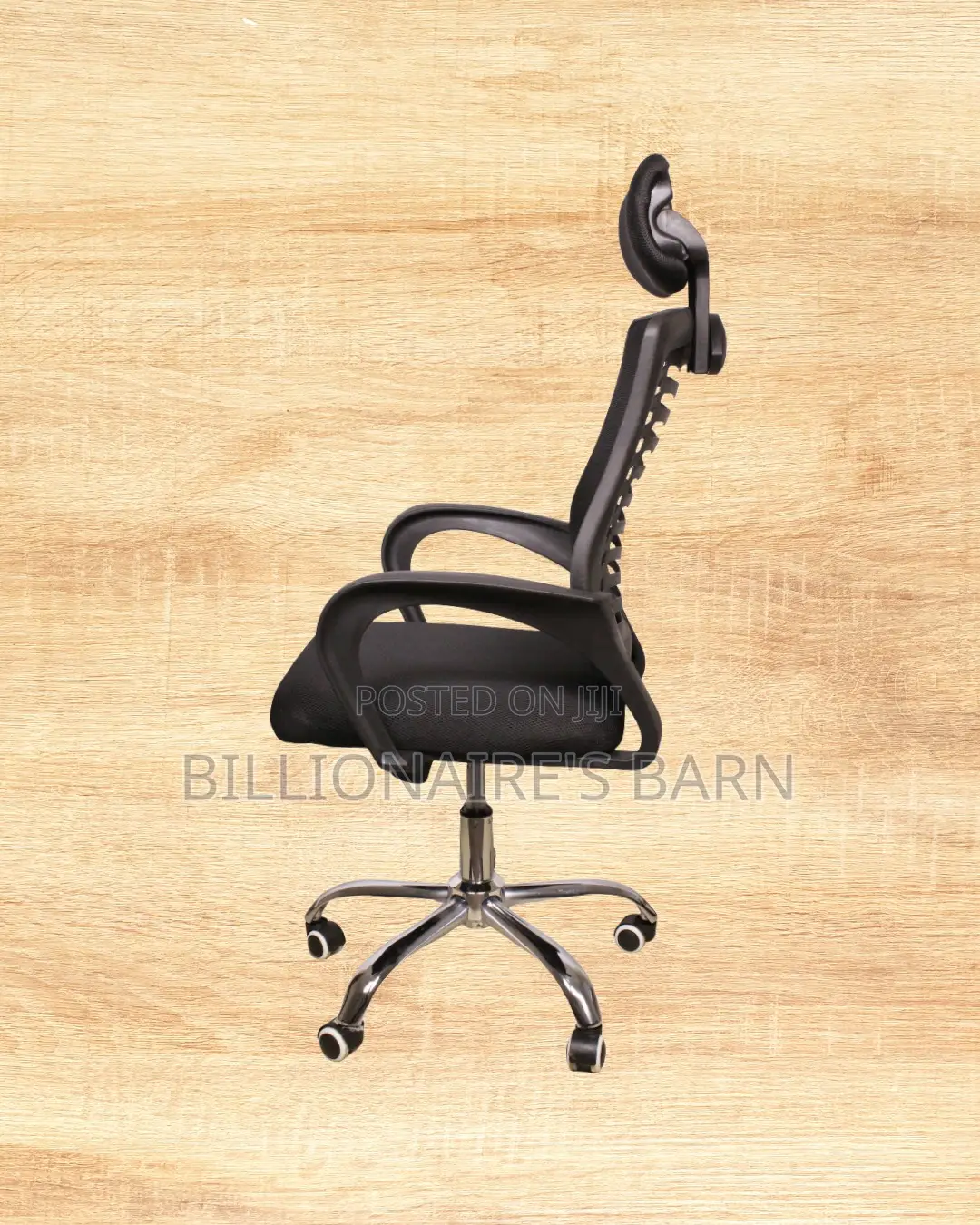 Stylish Secretarial Mesh Chair | Scratch-Resistant Finish