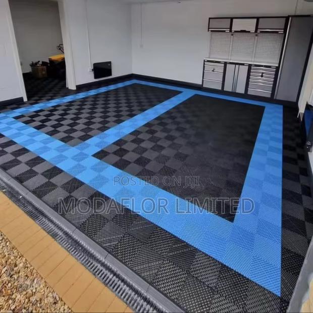 Durable Garage Flooring Mats – Easy Diy Installation - main view