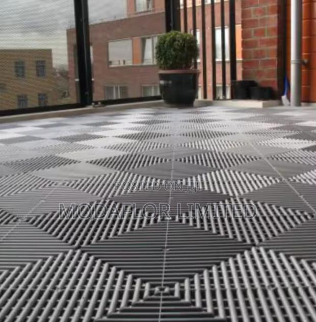 Shock Absorbing Garage Mats – Interlocking Rubber Tiles