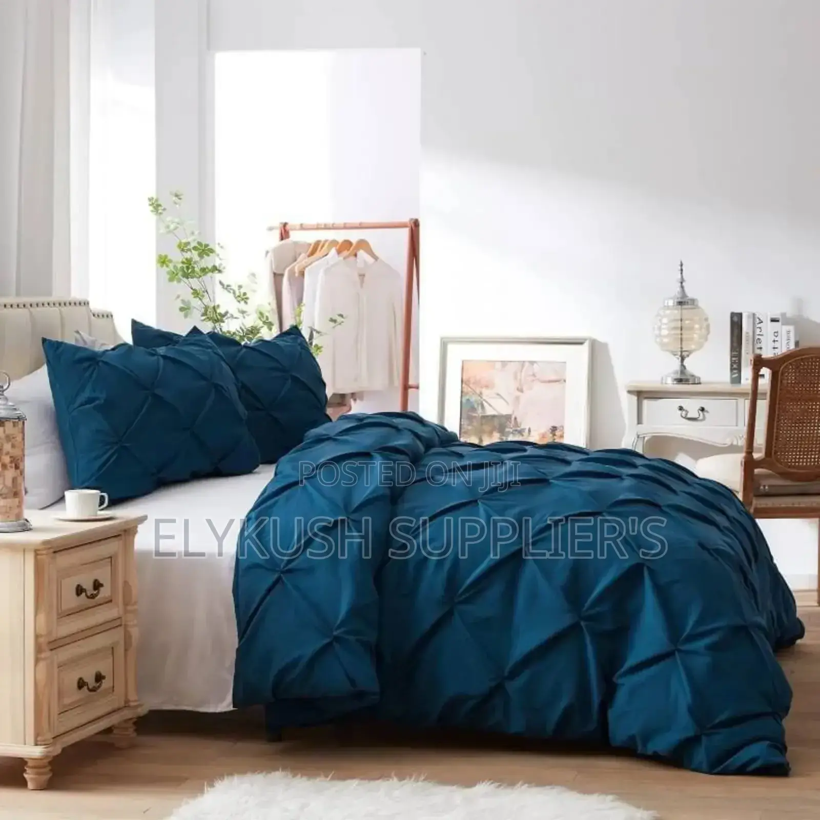 * Quality Pintuck Duvet Cover Set* 6*7