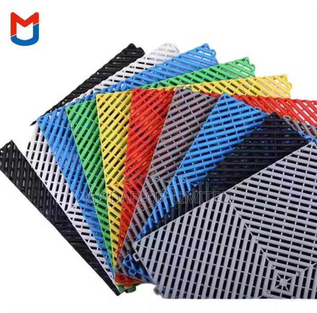 Anti-Slip Garage Floor Tiles – Interlocking Rubber Mats