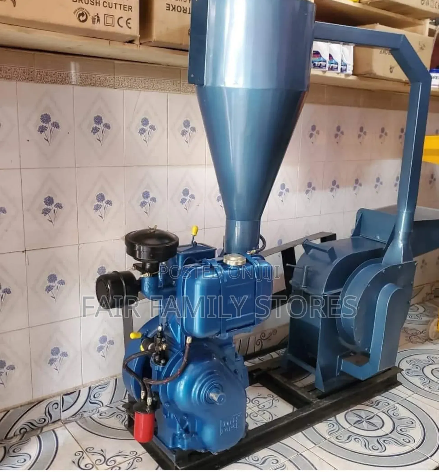 Poshomill Machine With 5.5hp Kirloskar Engine (Air-Cooled)