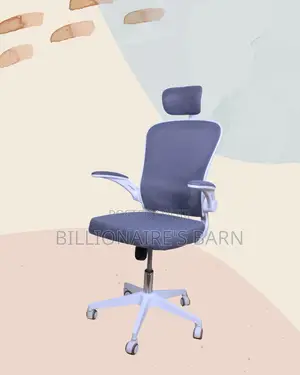 Orthopedic White Ergonomic Office Chair — Boosts Posture Focus