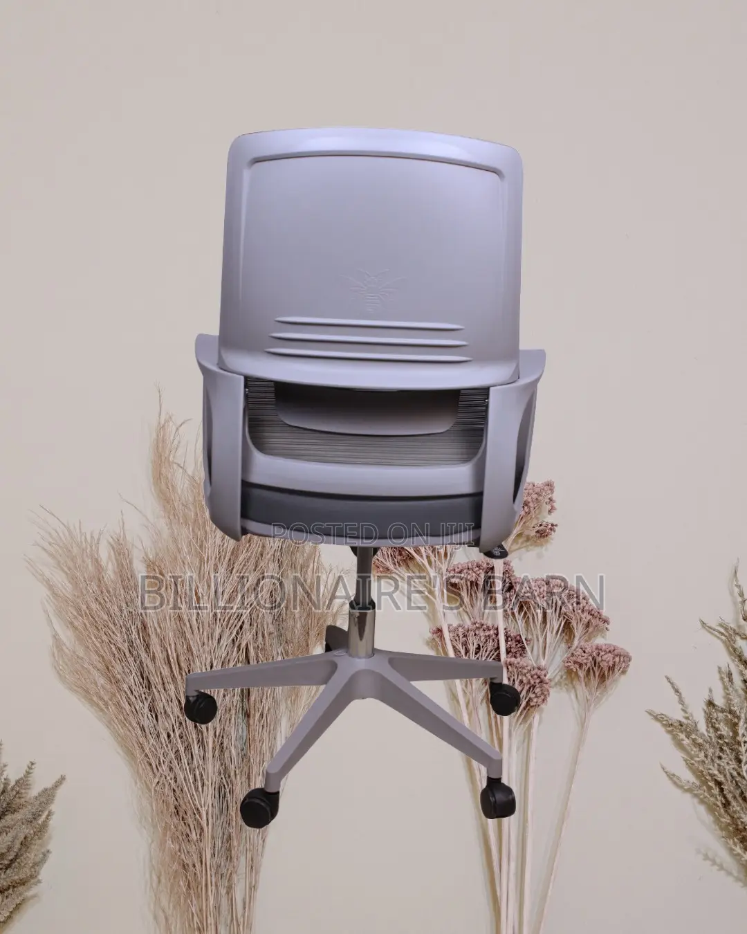 New Arrival Grey Ergonomic Mesh Office Chair | Swivel Base
