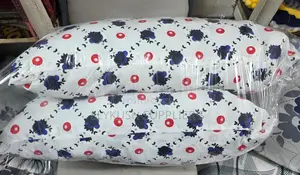 *Flowered Fiber Bed Pillows