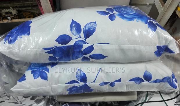 *Flowered Fiber Bed Pillows - thumbnail 3