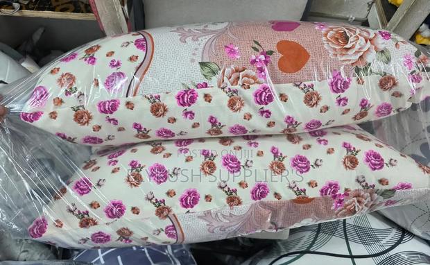 *Flowered Fiber Bed Pillows - thumbnail 4