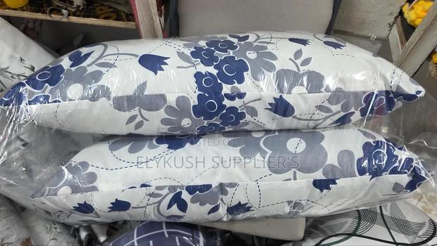 *Flowered Fiber Bed Pillows - thumbnail 7