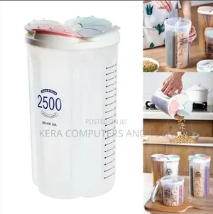 Partitioned Cereal /Candy Jar