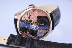 Jacob and Co.The World Is Yours Dual Time Zone Rose Gold