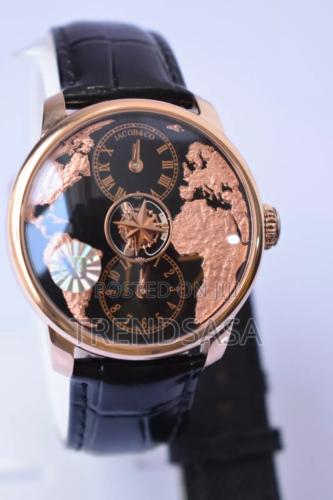 Jacob and Co.The World Is Yours Dual Time Zone Rose Gold
