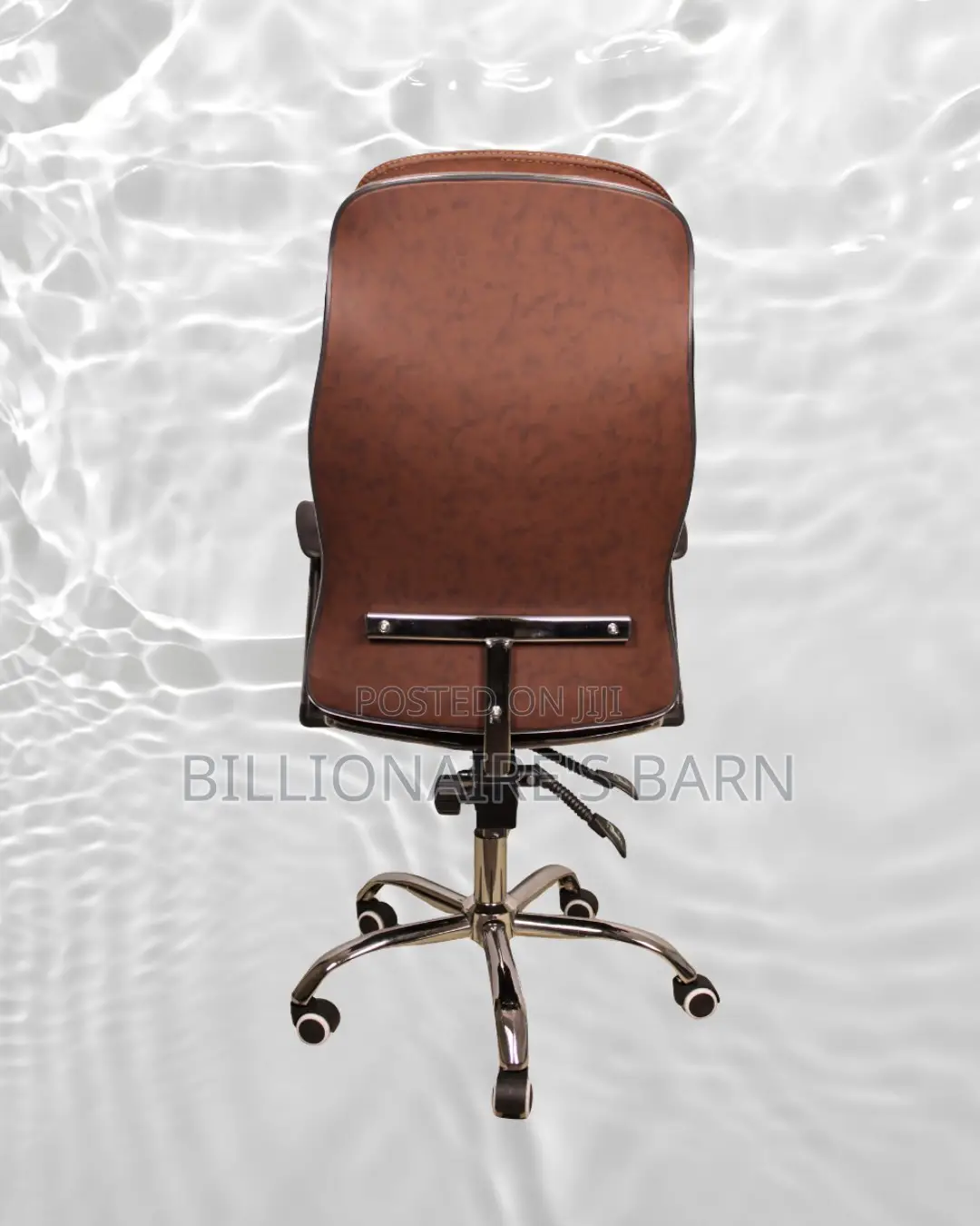 Ergonomic Executive Leather Chair | Imported Nylon Castors
