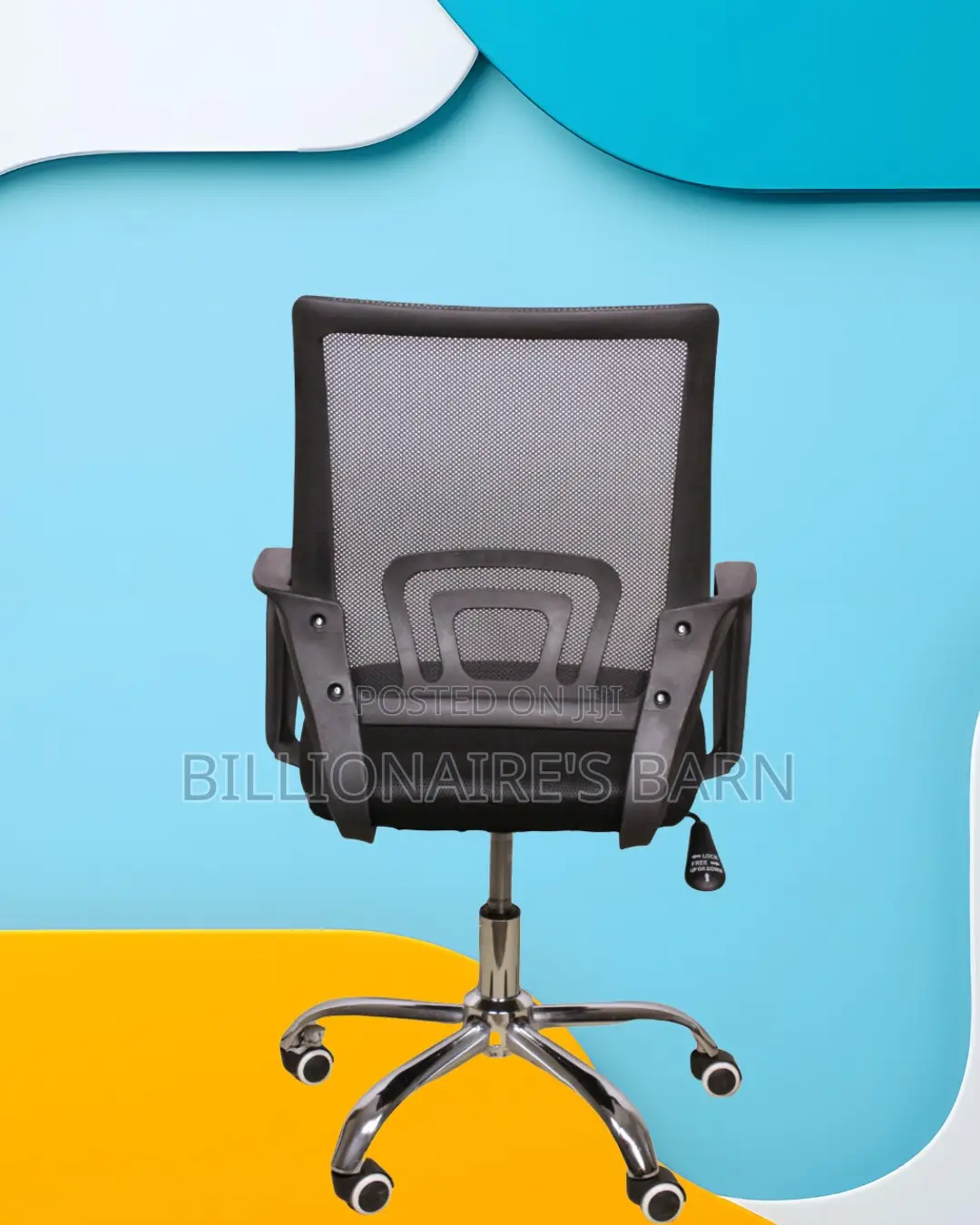 Orthopedic Secretarial Mesh Office Chair — All-Day Comfort